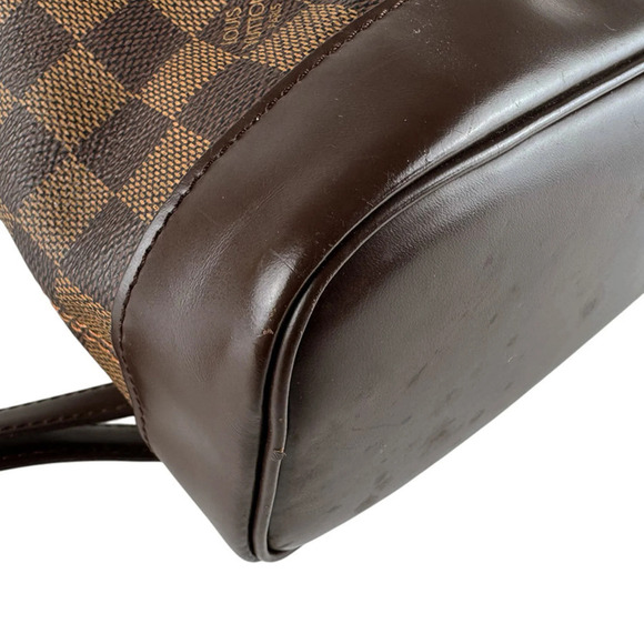 LOUIS VUITTON Authentic Brown Damier Canvas Backpack main image 7